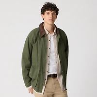 Cotton-blend field jacket