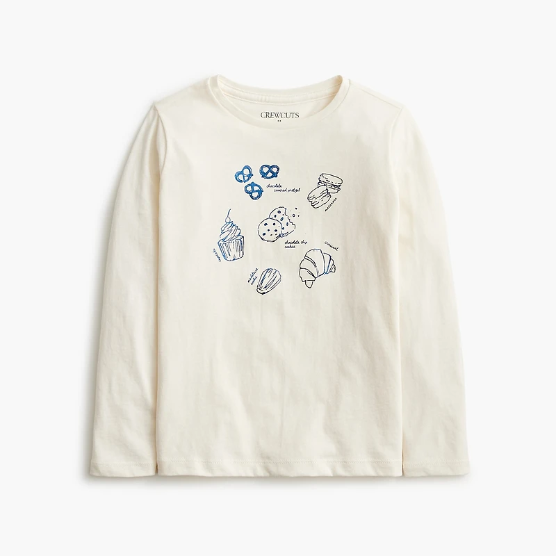 Girls' treats graphic tee