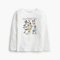 Girls' New York City graphic tee