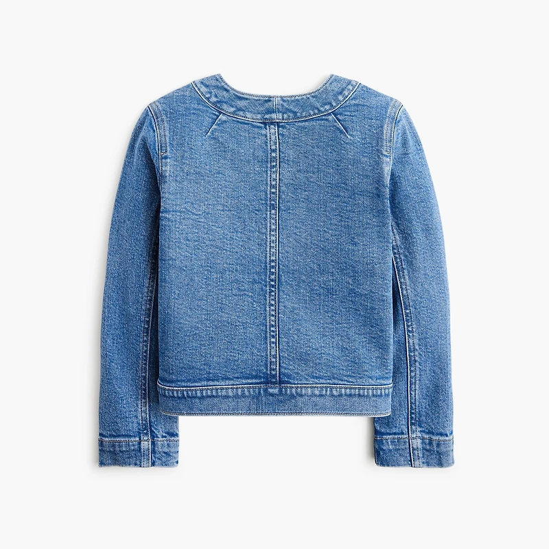 Girls' denim lady jacket