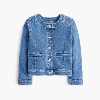 Girls' denim lady jacket