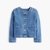 Girls' denim lady jacket