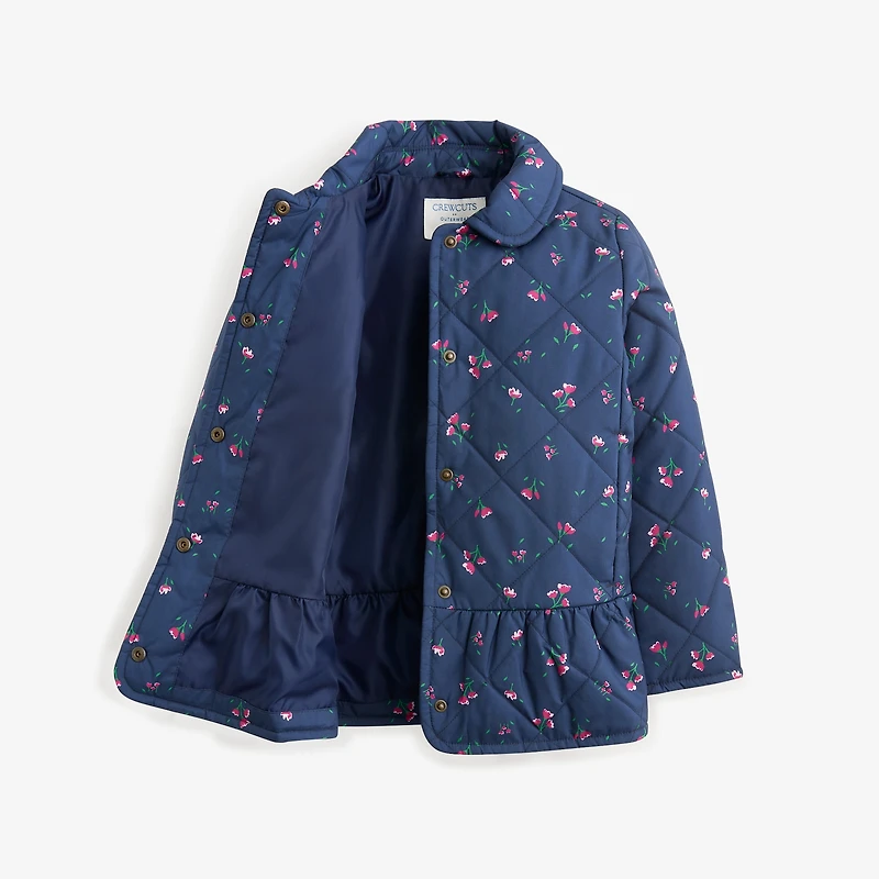 Girls' floral peplum Barn Jacket™