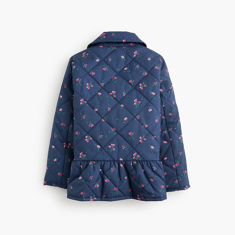Girls' floral peplum Barn Jacket™