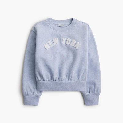 Girls' New York sweatshirt