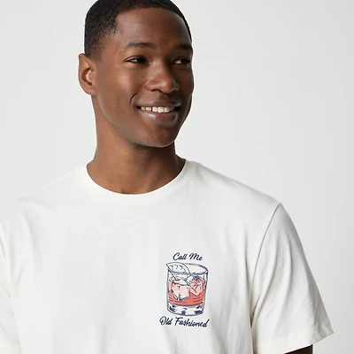 "Call me old fashioned" graphic tee