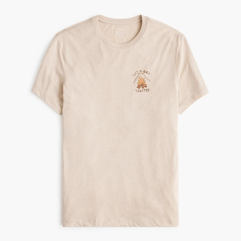 Campfire graphic tee