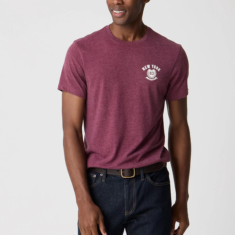 New York crest graphic tee