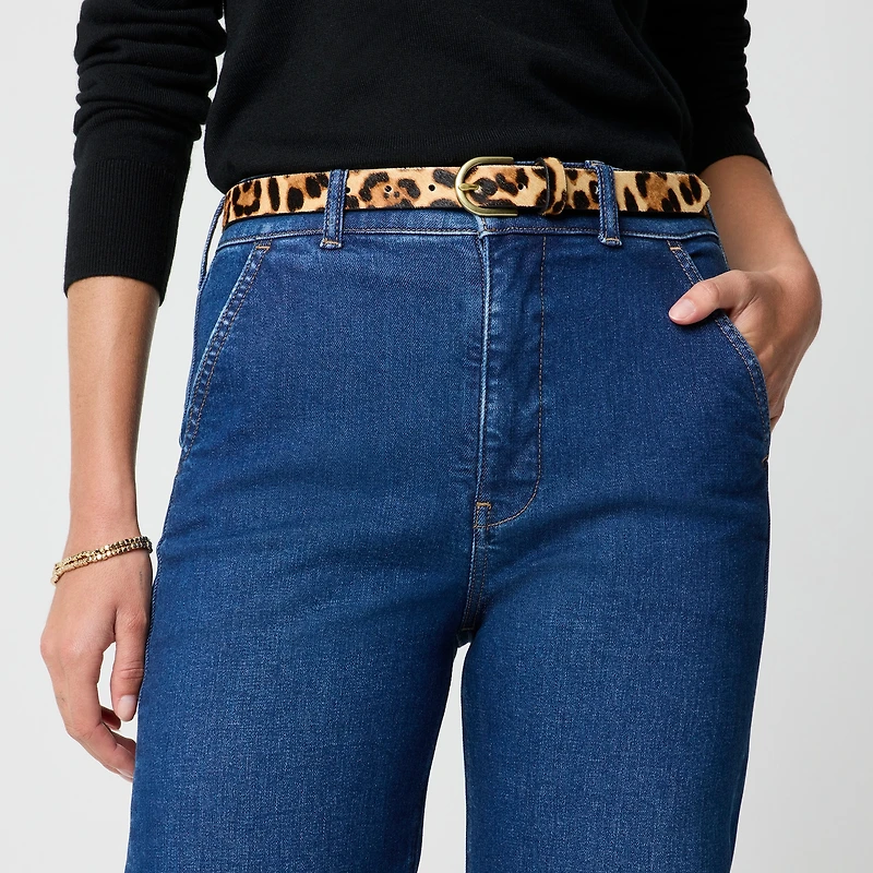 High-rise wide-leg jean all-day stretch