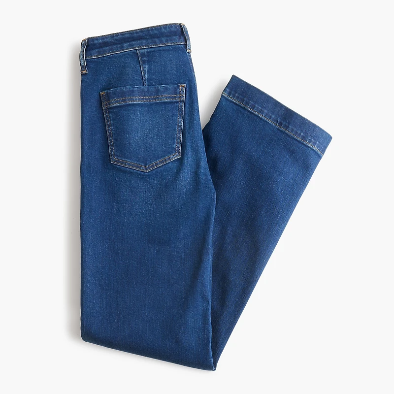 High-rise wide-leg jean all-day stretch
