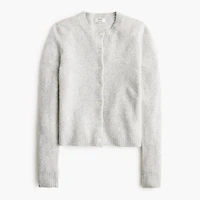 Cardigan sweater in extra-soft yarn