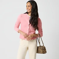 Cardigan sweater extra-soft yarn