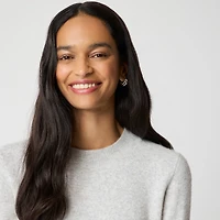 Crewneck sweater extra-soft yarn