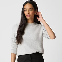 Crewneck sweater extra-soft yarn