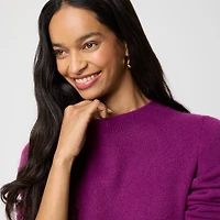 Crewneck sweater extra-soft yarn