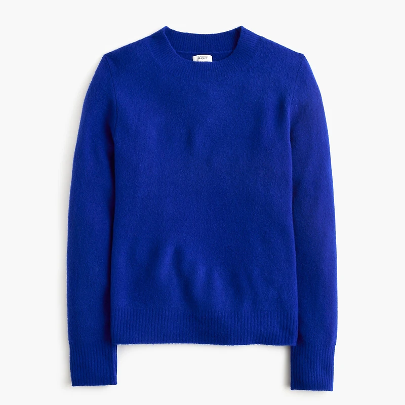 Crewneck sweater extra-soft yarn