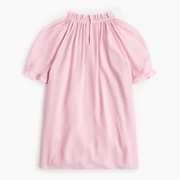 Short-sleeve ruffle top