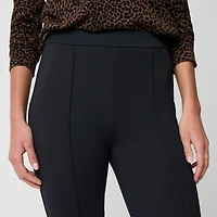 Ponte cropped pull-on pant