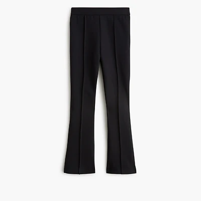 Ponte cropped pull-on pant