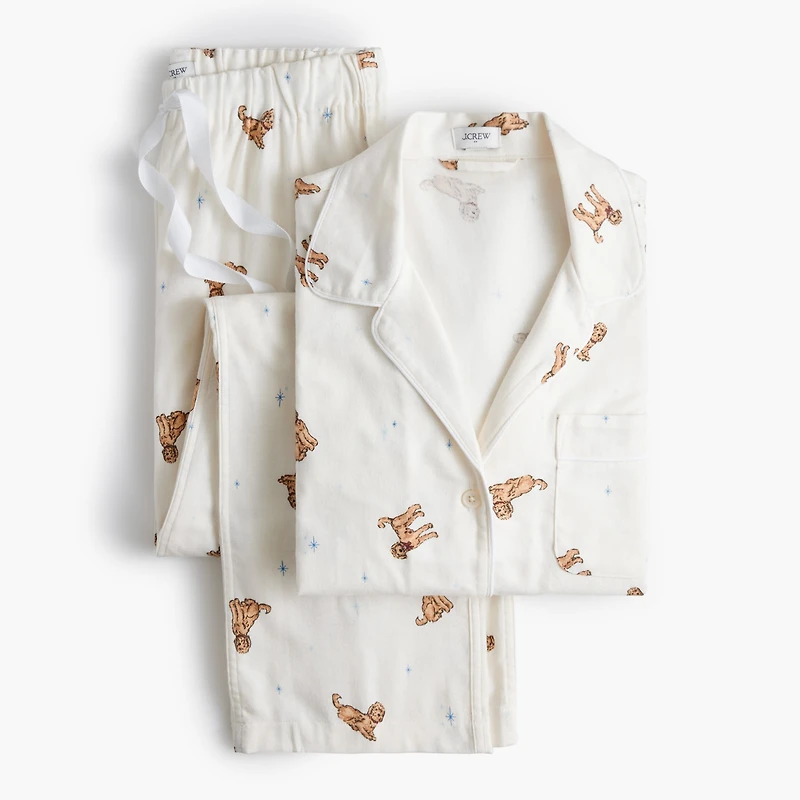 Flannel pajama set