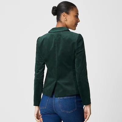 Velvet schoolboy blazer