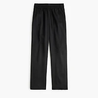 Shiny crinkled pull-on pant
