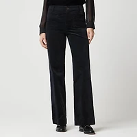 Velvet Lizzie patch-pocket pant