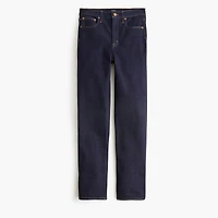 High-rise stovepipe jean in signature stretch