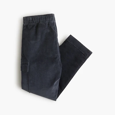 Boys' corduroy cargo pant