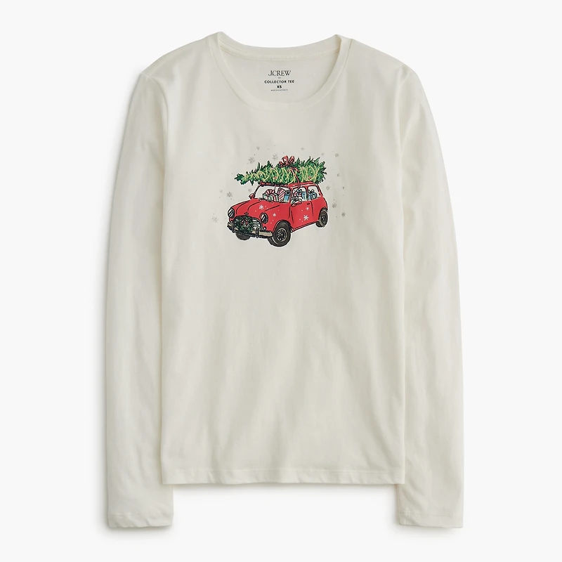 Long-sleeve gifts graphic tee