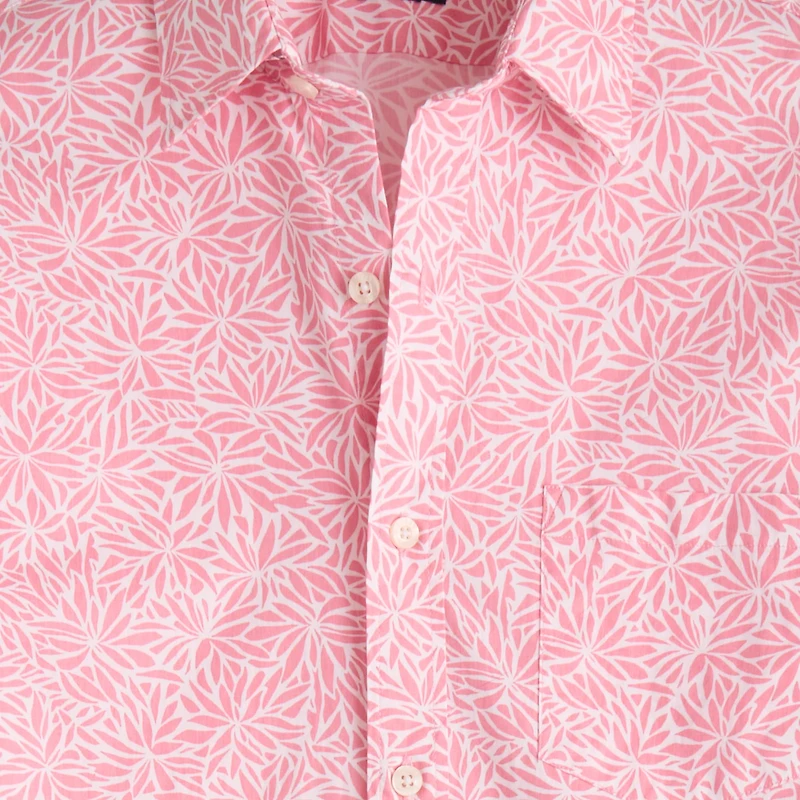 Printed flex casual shirt