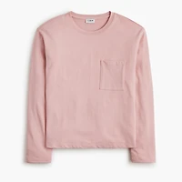 Long-sleeve pocket tee