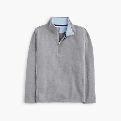 Boys' fleece-lined quarter-zip