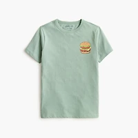 Boys' burger graphic tee
