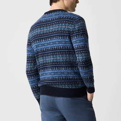 Fair Isle sweater supersoft lambswool blend