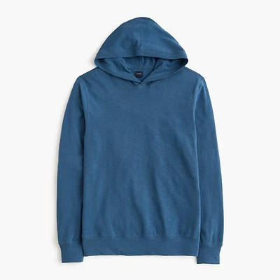 Slub cotton hoodie