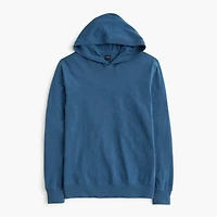 Slub cotton hoodie