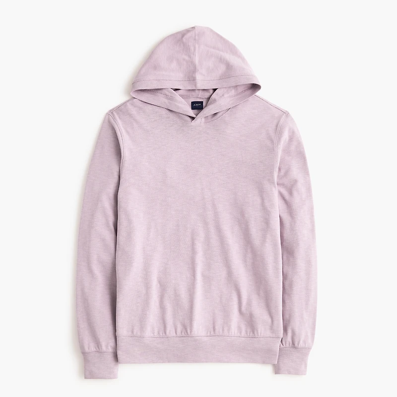 Slub cotton hoodie