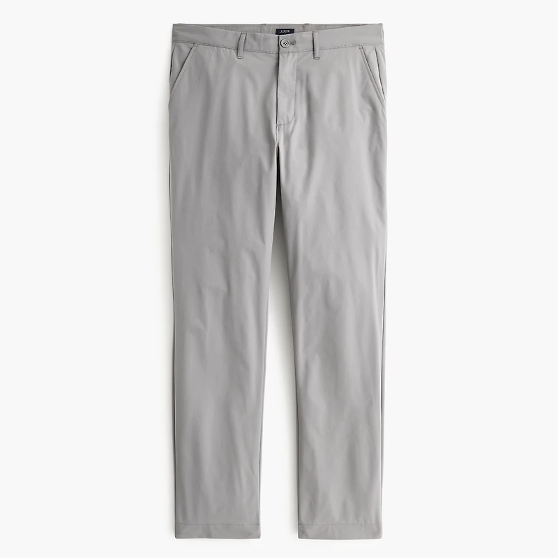 Straight-fit tech chino pant