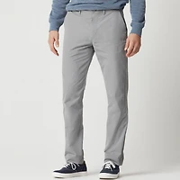 Straight-fit tech chino pant