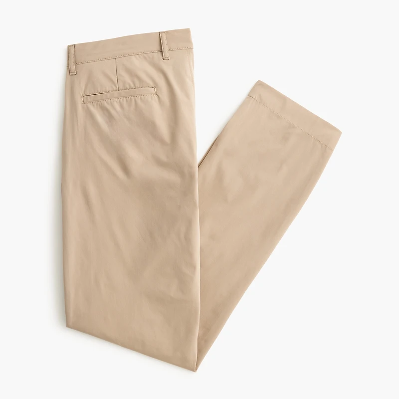 Straight-fit tech chino pant