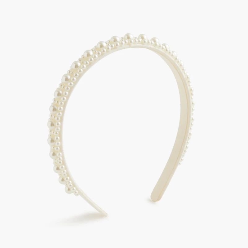 Embellished pearl headband