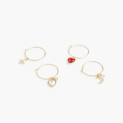 Wine charms set-of-four