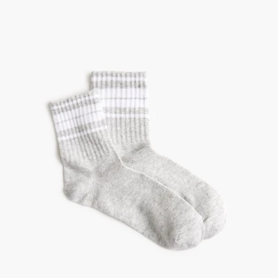 Striped crew socks
