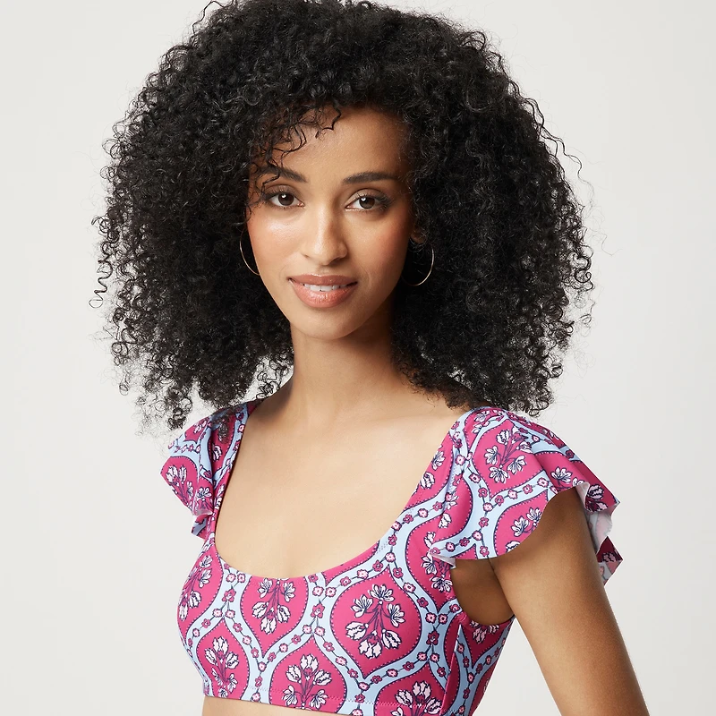 Squareneck bikini top