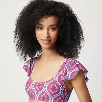 Squareneck bikini top