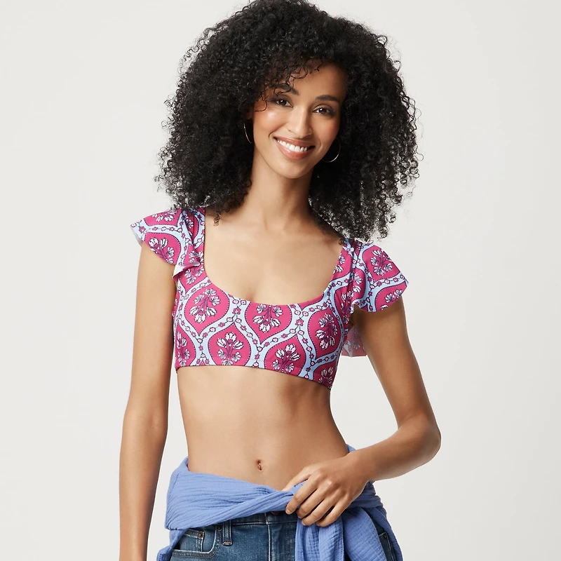 Squareneck bikini top