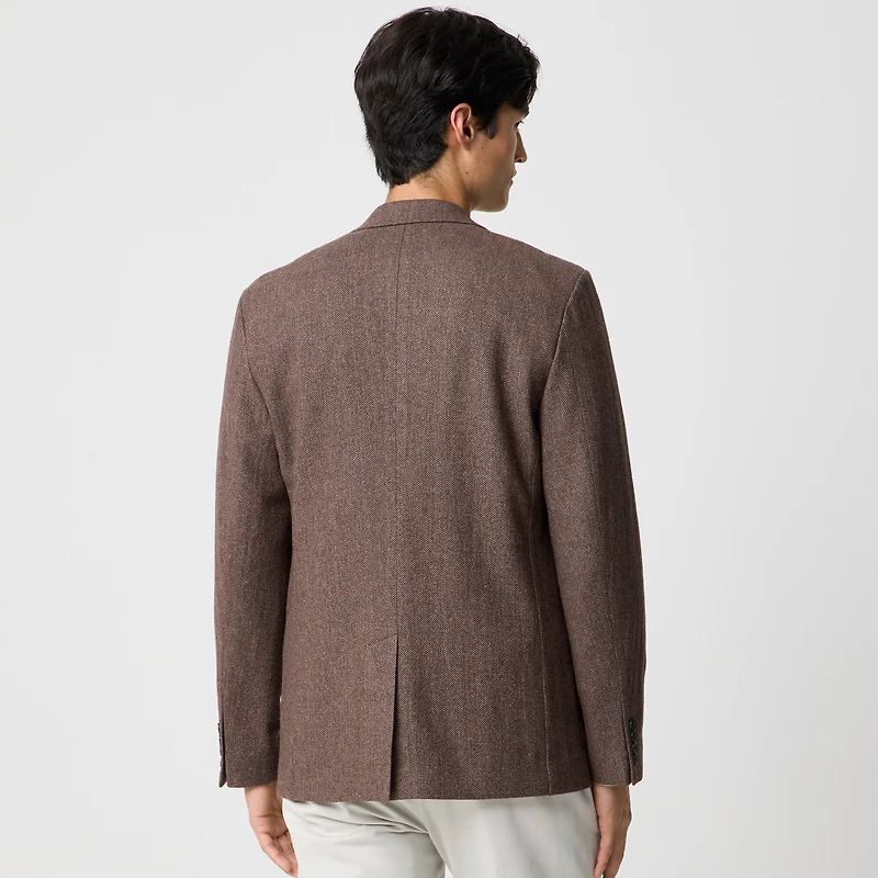 Classic-fit double-knit blazer