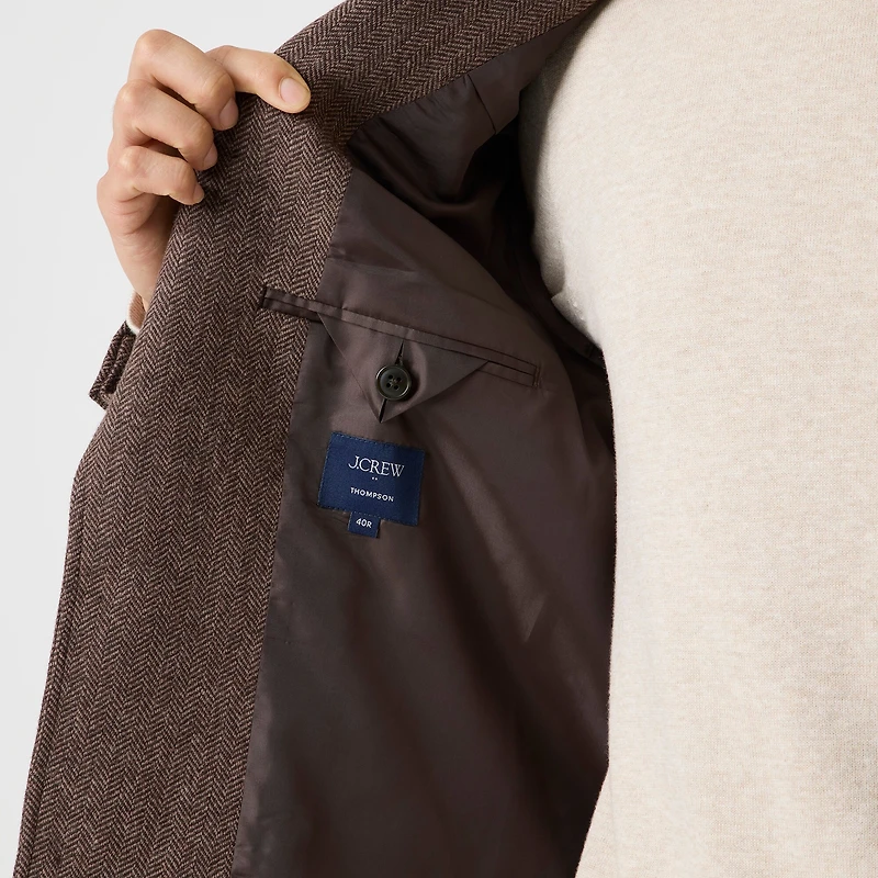 Classic-fit double-knit blazer