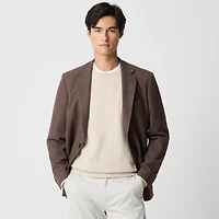 Classic-fit double-knit blazer